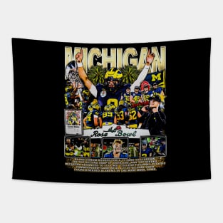 Michigan Champs Rose Bowl Tapestry