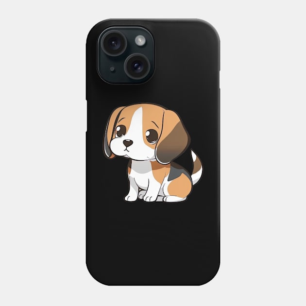 Beagle Kawaii Phone Case by JayD World