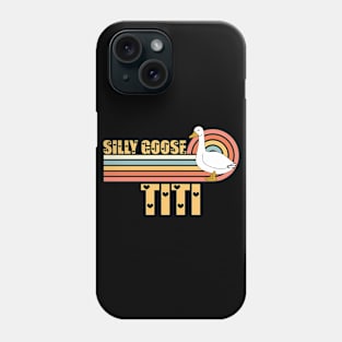 Vintage Retro Sunset Silly Goose Titi Phone Case