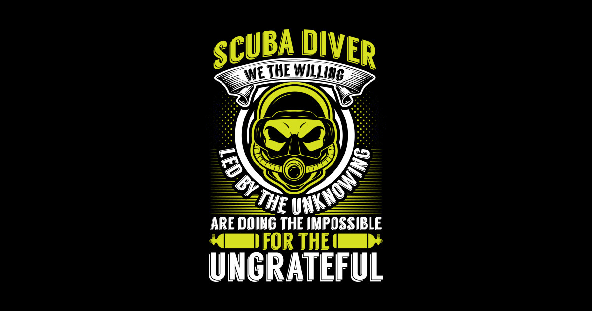 diver sport diver rescue diver dive - Divers - Sticker | TeePublic