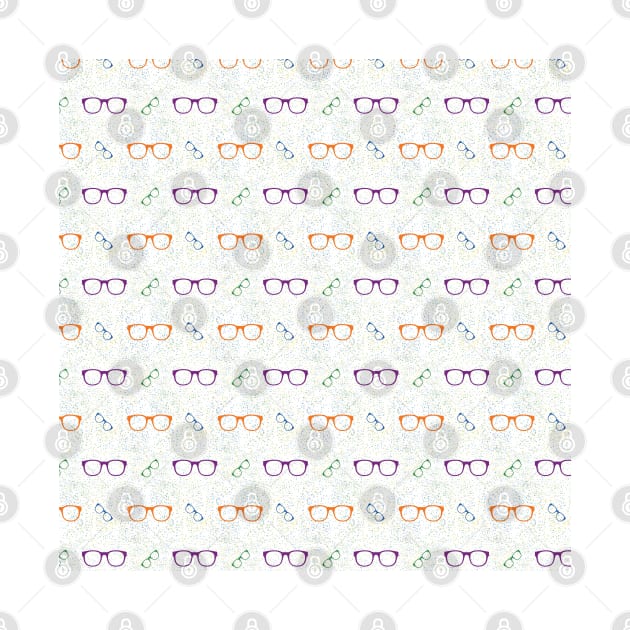 Glasses Pattern | 14 Colored by Oliveirallan