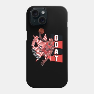 MJ Goat Basketball Legend Team! Phone Case