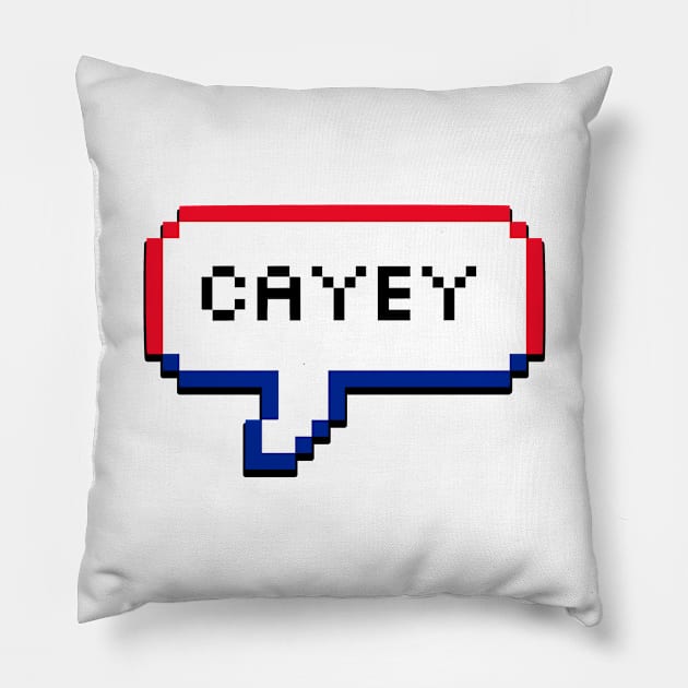 Cayey Puerto Rico PR Bubble Pillow by xesed