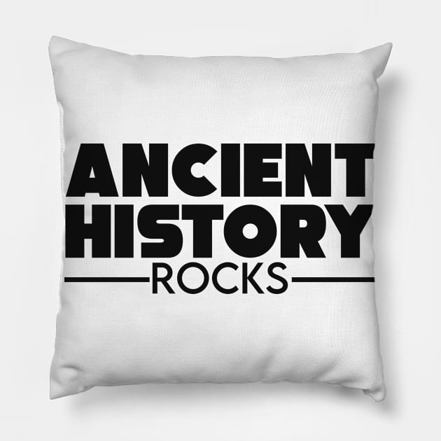 Ancient history major gift Pillow by NeedsFulfilled