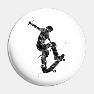 Skateboarder Pin