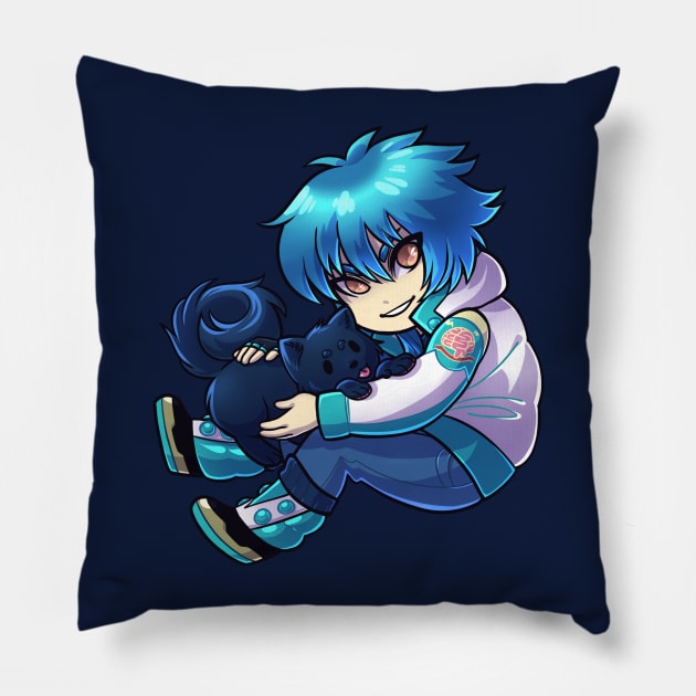 Aoba Pillow by whitekitestrings