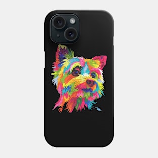 Dog cute puppy water color Phone Case