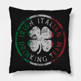 Irish Italian Drinking Team Pillow