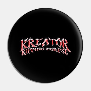 Kreator Ripping Corpse Pin