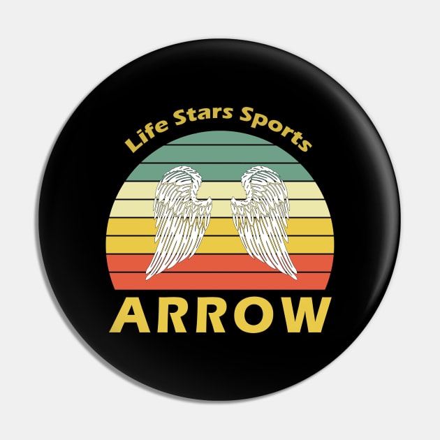 Arrow Retro Pin by My Artsam