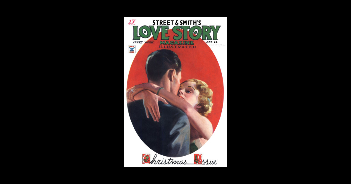 Love Story Magazine - Magazine Cover - Sticker | TeePublic