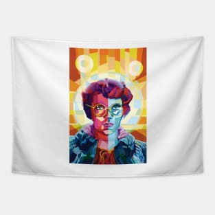 Pop Art Portrait Barb Holland Tapestry