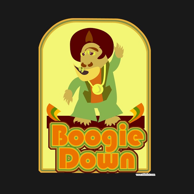 Boogie Down Disco Monster by Tshirtfort