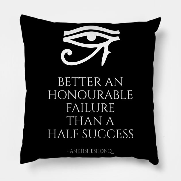 Ancient Egyptian Proverb Philosophy Quote Pillow by Styr Designs