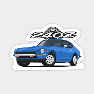 240z Fairlady classic sport coupe blue Magnet