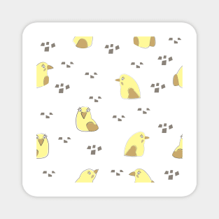 Chicks Pattern Magnet