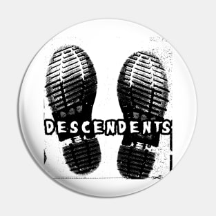 descendents classic boot Pin