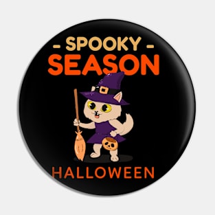 Halloween Spooky Season Pin