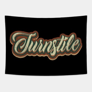 vintage tex Turnstile Tapestry