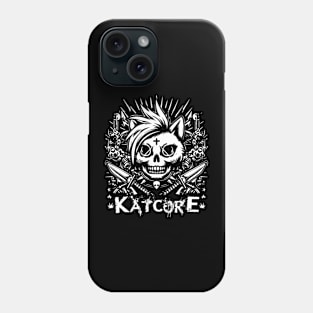 Deathcore Cat | Hardcore Cat | Catcore Phone Case