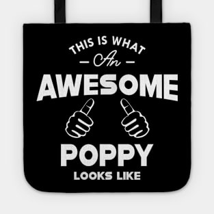 Poppy - This is what an awesome poppy looks like Tote