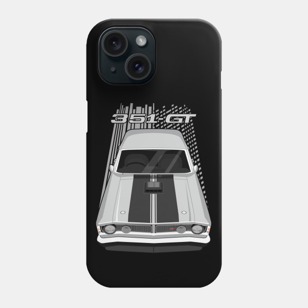 Ford Falcon XY GTHO Phase 3 - Silver Phone Case by V8social