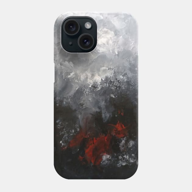 Black art Phone Case by TAMOH65