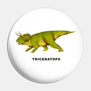 Triceratops Pin