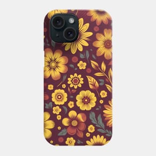 Yellow Flowers Phone Case