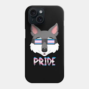 Wolf Transgender Flag Lgbt Phone Case