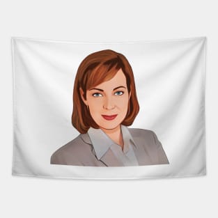 The West Wing CJ Cregg Tapestry