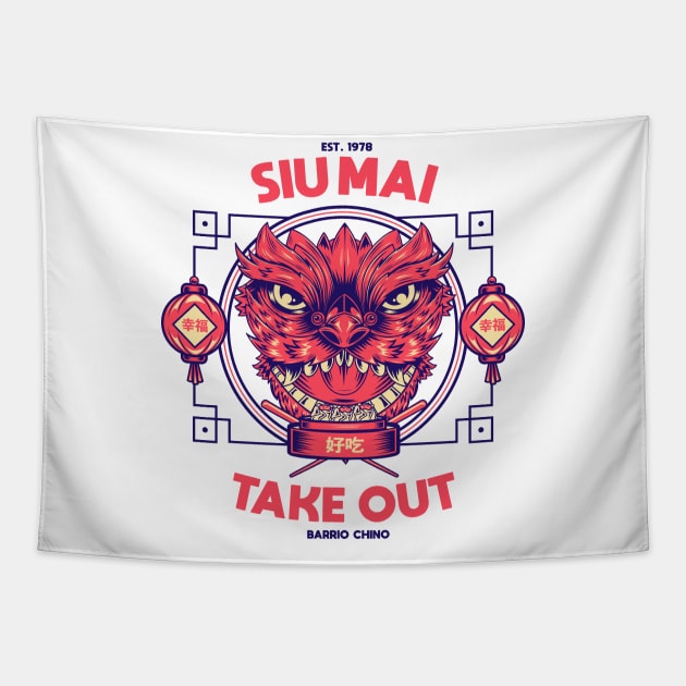 SIU MAI TAKE OUT! Tapestry by Galleta gráfico