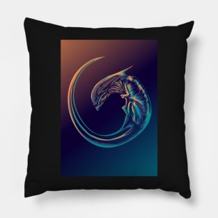 xenomorph alien Pillow