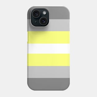 Deminonbinary flag Phone Case