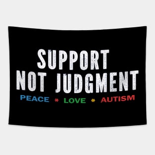 Support, Not Judgment Tapestry