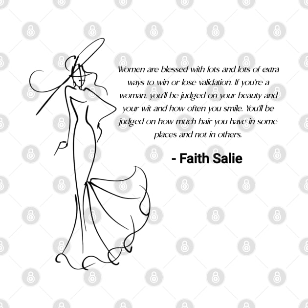 Dress - Faith Salie quote by The One Stop