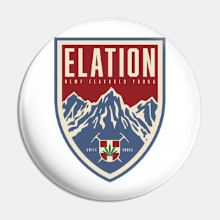 Elation Crest Logo T-Shirt Pin