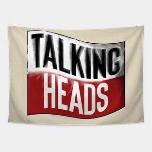 Talking Heads Flag Tapestry