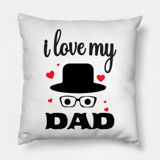 Fathers day t shirt design Pillow