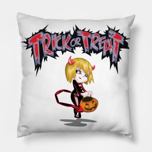 Halloween Trick or Treat T-shirt Pillow