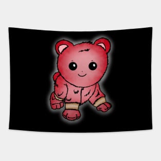 Cute Red Baby Bear Tapestry