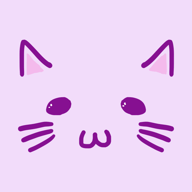 Purple cat by Valem97