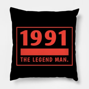 1991 birthday Pillow