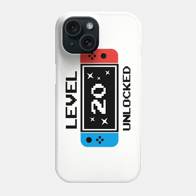 Level 20 unlocked Phone Case by Litho