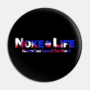 Noke.life - Red, White, & Blue Pin
