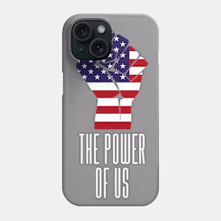 The power of US American flag Phone Case