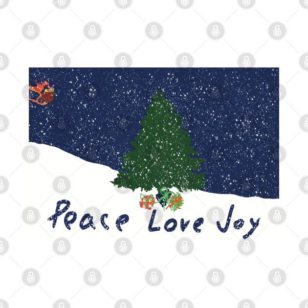 Peace Love and Joy by designs-by-ann