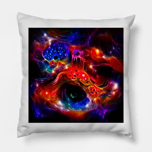 Psychedelic Galaxy Pillow