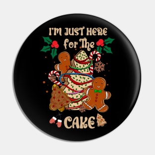 Christmas Tree Cake Pin