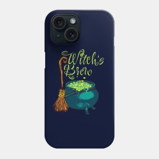 Witch Brew Cauldron Potions Phone Case